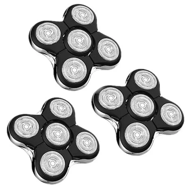 

3PCS Blade Pro Replacement Head For Remington Balder Pro XR7000, 5 Dual Track Shaver Heads Professional Replacement Head