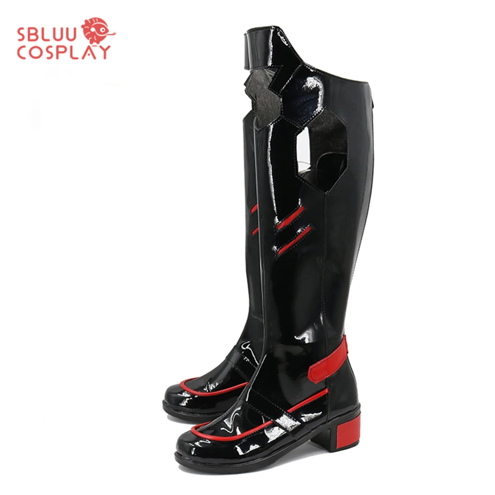 SBluuCosplay Lucy Cosplay Boots Custom Made Shoes Halloween Party Outfit Accessory