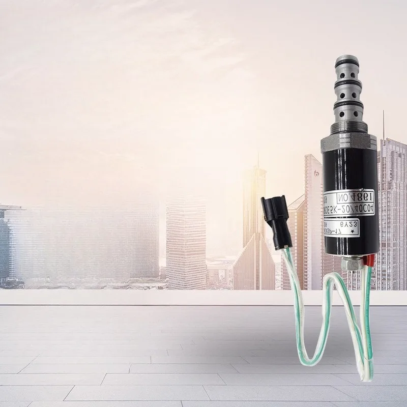 أجزاء ل KDRDE5K-20/40C04-109 مضخة هيدروليكية للحفارة صمام الملف اللولبي النسبي EC210 EC240 EC360
