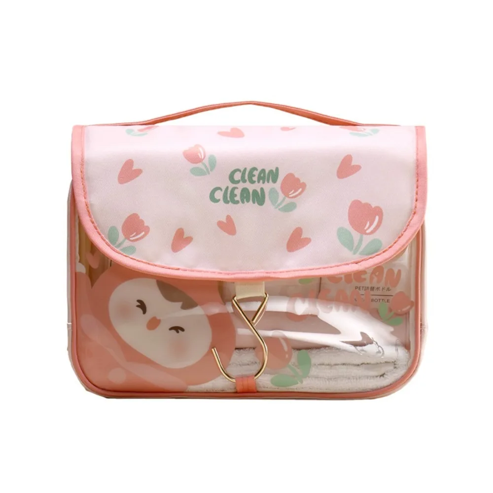 

Waterproof Toiletry Washbag Hanging Dry Wet Separation Cosmetic Storage Bag Large Capacity Portable Travel Makeup Case