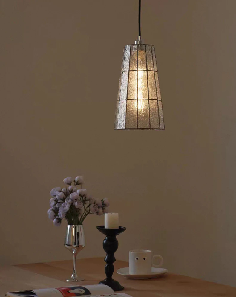 Creative Stained Glass Restaurant Chandelier Nordic Simple