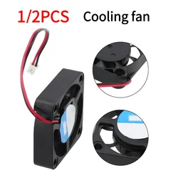 12V 2pin Car Android- Radio Cooling Fan For Multimedia Player Head Unit Motherboard CPU Cooling Electronics Accessories