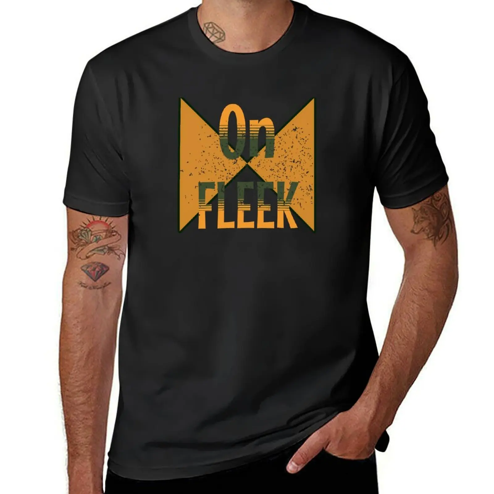 On Fleek T-shirt sublime Aesthetic clothing summer tops quick drying mens white t shirts