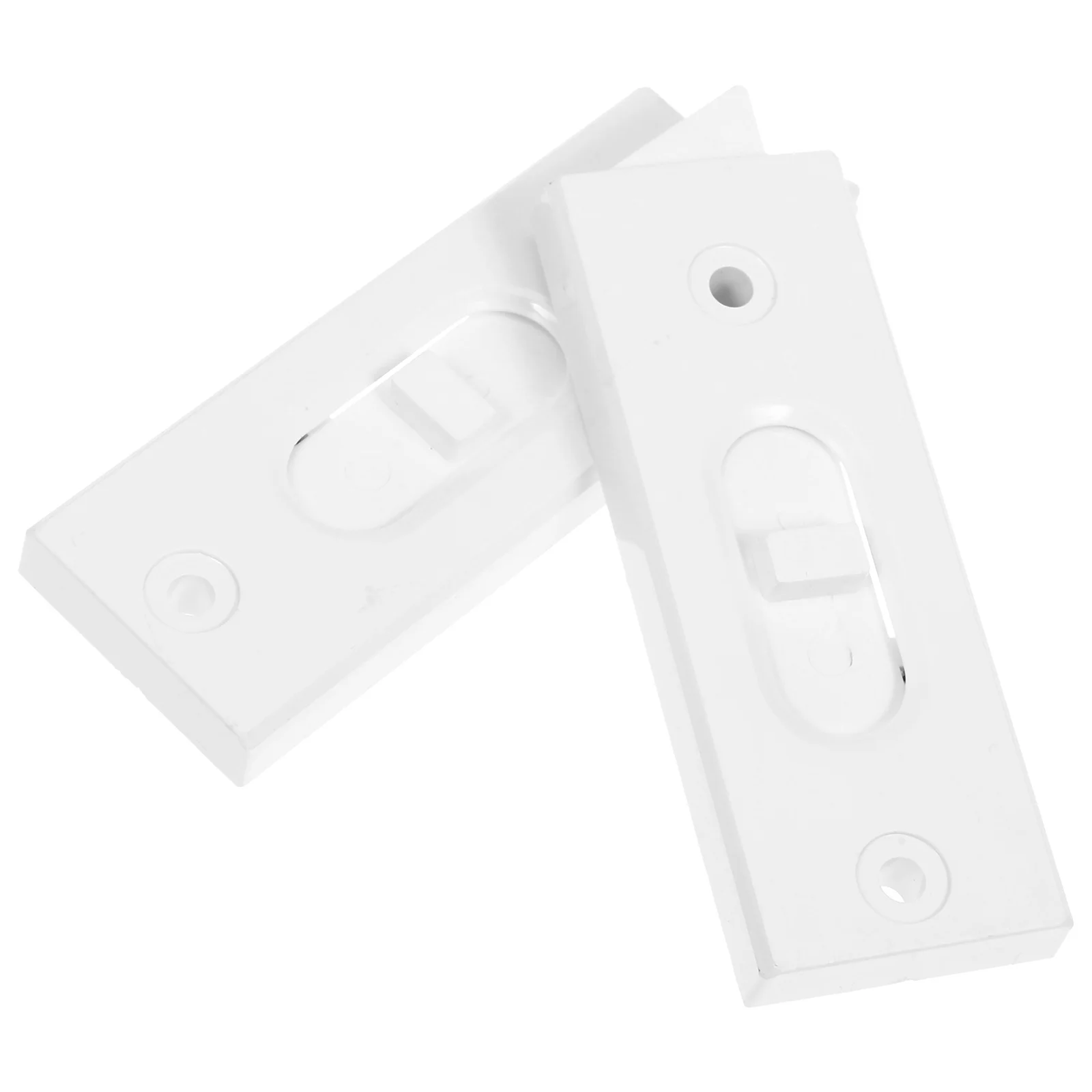 

1Pair Plastic Window Tilt Latch Locks Snap-in Replacements for Stable Vertical Horizontal Movement Window Accessories