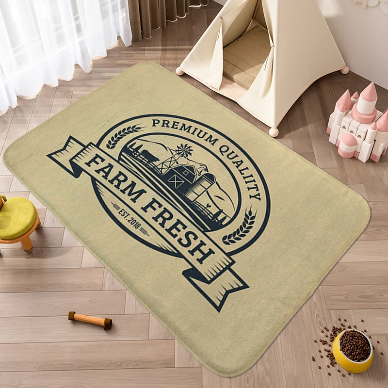 

Anime Rug A-Farms Bed Room Floor Carpet Bedroom Home Entrance Mats Modern Home Decoration Non-slip Mat Funny Doormat Rugs Baths