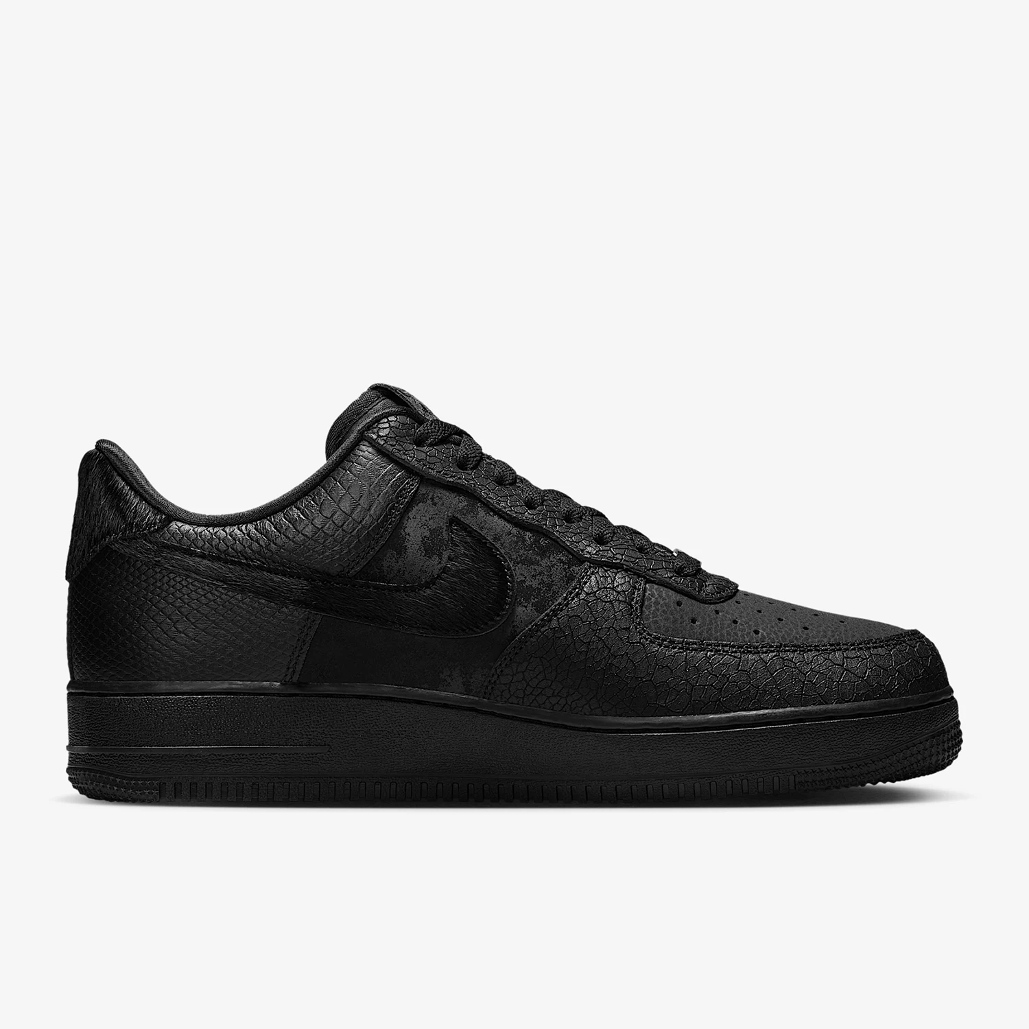 Nike véritable Air Force 1 chaussures de basket-ball basses décontractées en cuir pour hommes HQ1977-001