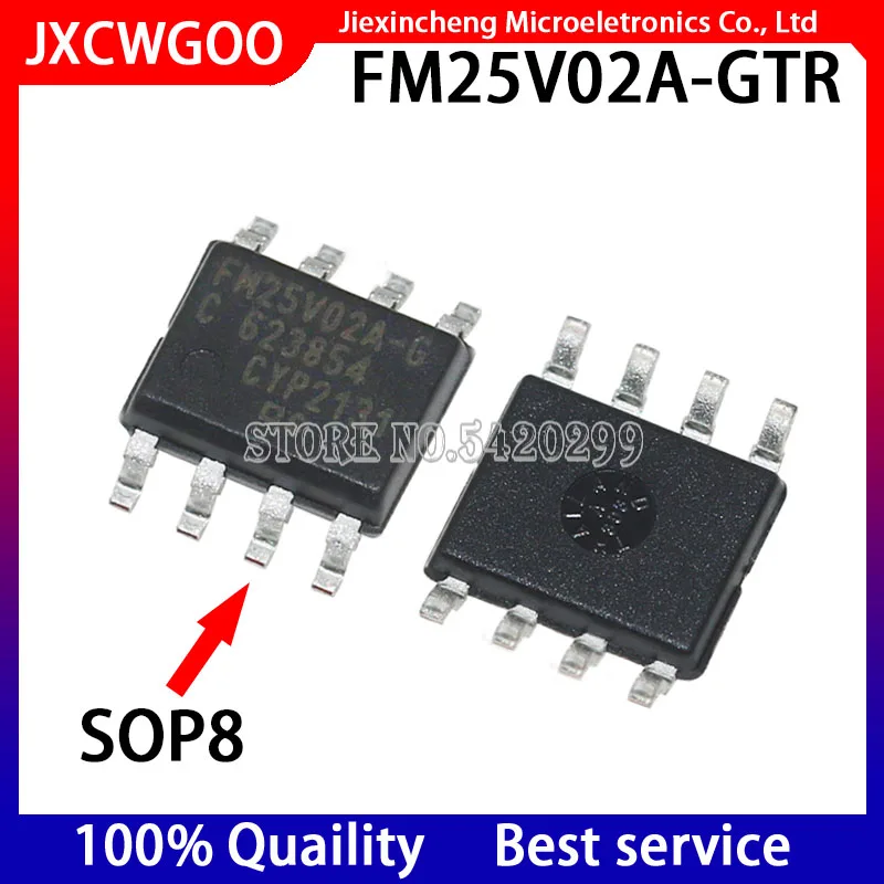 New original FM25V02A-GTR FM25V02A FM25V02A-G SOP8 256-Kbit Memory chip IC (F-RAM)