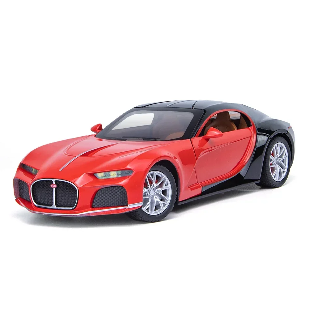 

1:24 Bugatti Atlantic Supercar Alloy Model Car Toy Diecasts Metal Casting Sound and Light Car Toys Vehicle