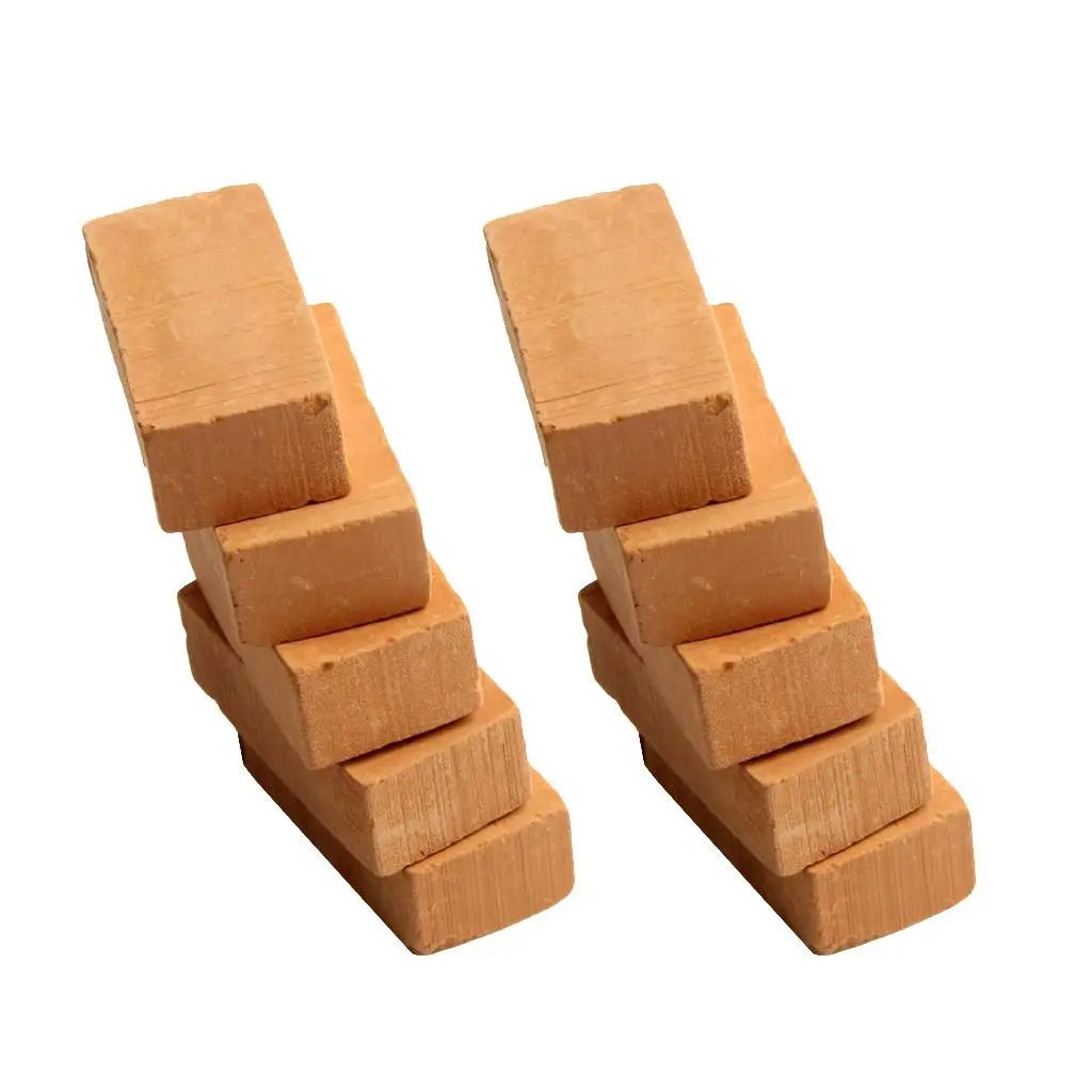 10 Pieces Brick Red Scale Bricks Bricks Bricks Floor Tiles for