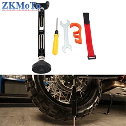 Motorcycle Portable Lift Stand Trail Stand Rear Wheel Emergency Side Stand kickstand For KTM Yamaha Kawasaki Honda Suzuki Parts