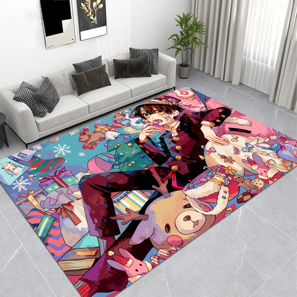 Toilet-bound Hanako-kun Manga  Floor Mat Room Mats Anti-slip Absorb Water Long Strip Cushion Bedroon Mat Household Carpets