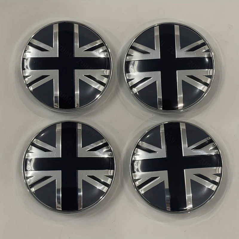 54mm/60mm 4Pcs Car Wheel Center Hub Cap Rim Cover For Mini Cooper Countryman Clubman F56 F55 R55 R56 R60 F60 Auto Accessories