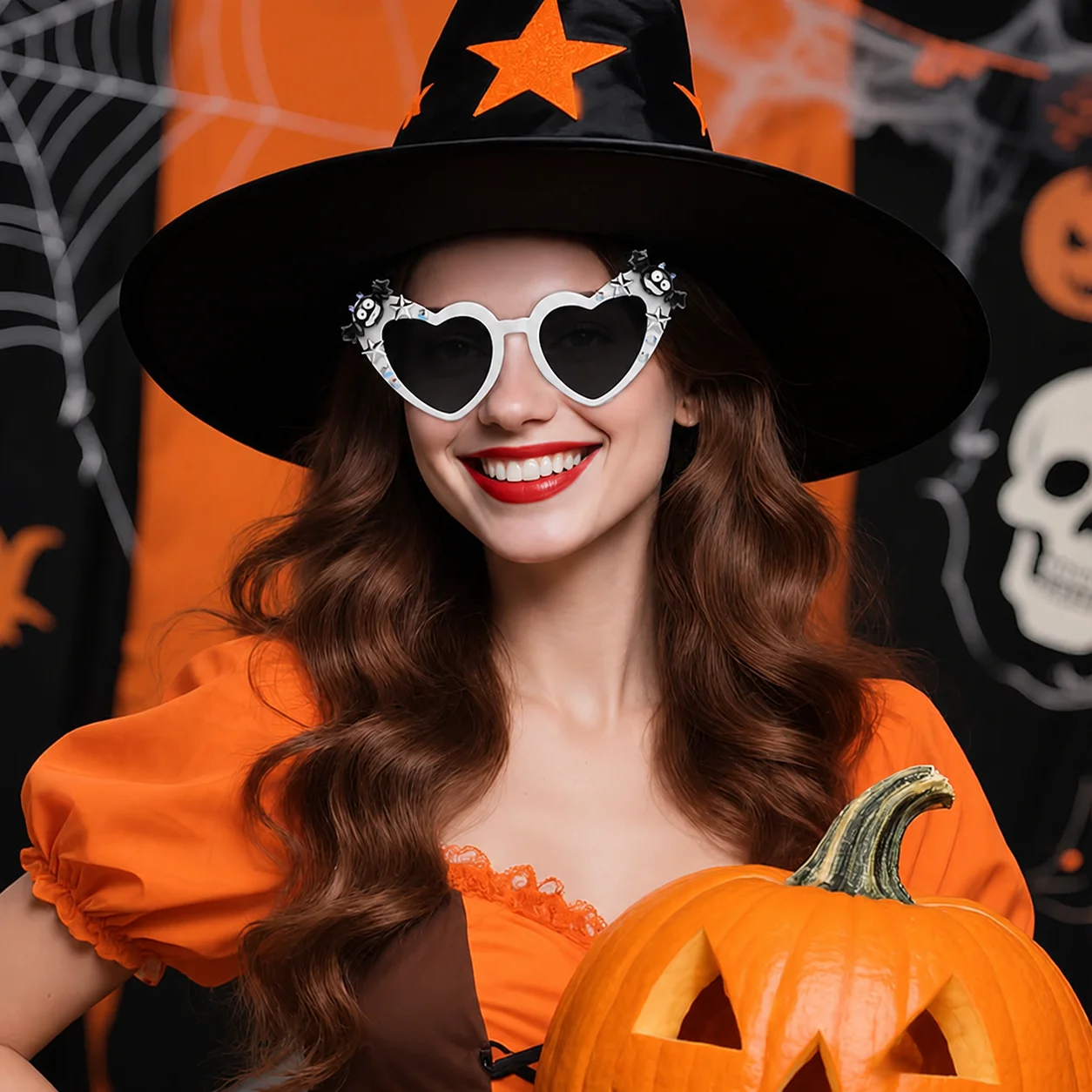 Holiday Decorative Sunglasses Full Frame Bat Decorated Sunglasses Unisex Sunglasses Gothic Party Costume Glasses For Holiday