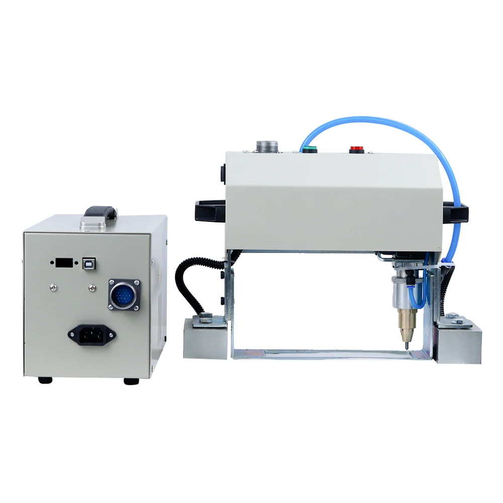 Pneumatic Portable Marking Machine for VIN Code, Dot Peen Marking Machine, Chassis Number 150x40mm, 220V, 110V