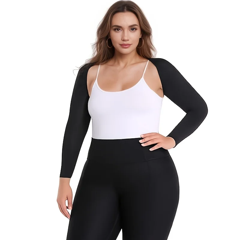 Weiche Modal-Armstulpen, atmungsaktiv, Sonnenschutz, Thermo-Armüberzüge, einfarbig, für Damen und Herren