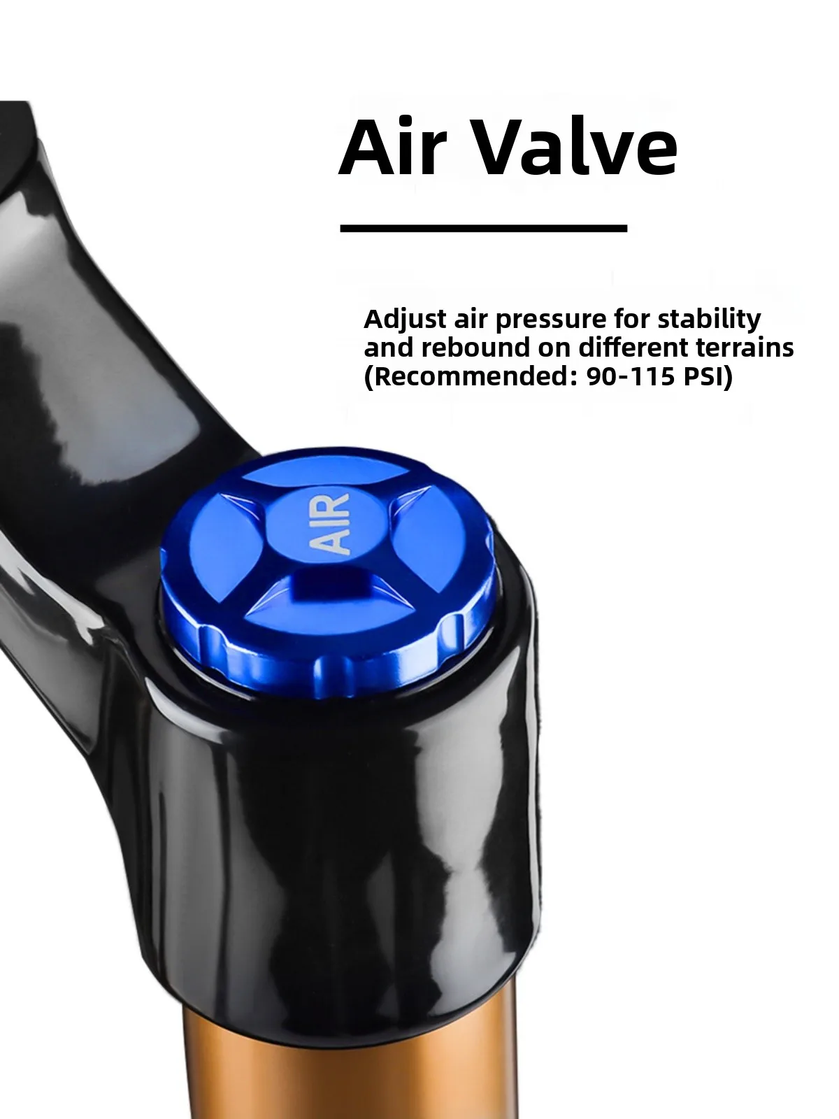 

Bolany алюминиевый сплав o амортизатор, воздушная вилка 60 мм, дорожная внутренняя трубка для горного велосипеда, обновленная часть, ось багажа для горного велосипеда