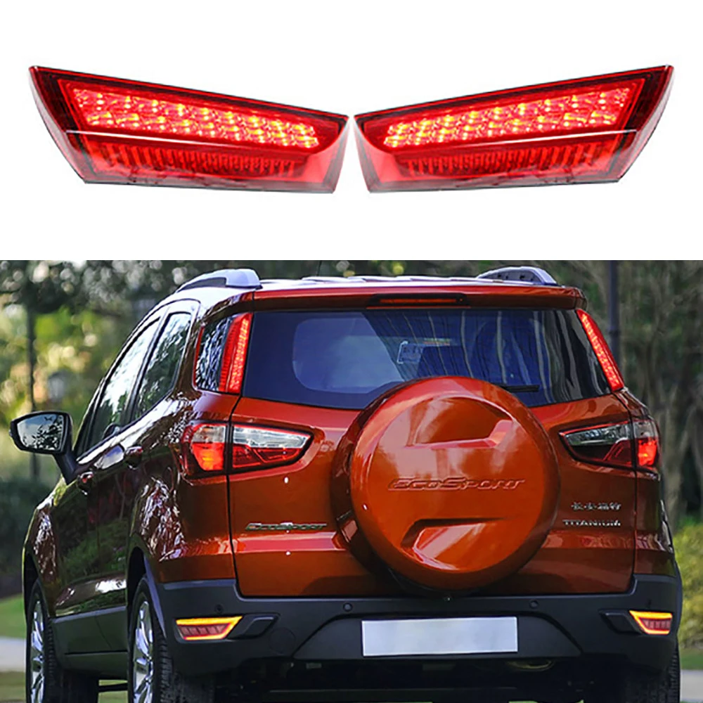 For Ford Ecosport Pillar Light 2013-2019 Driving Brake Rear Trunk Pillar Tail LED Rear Bumper Light Reflector Trunk Tail light