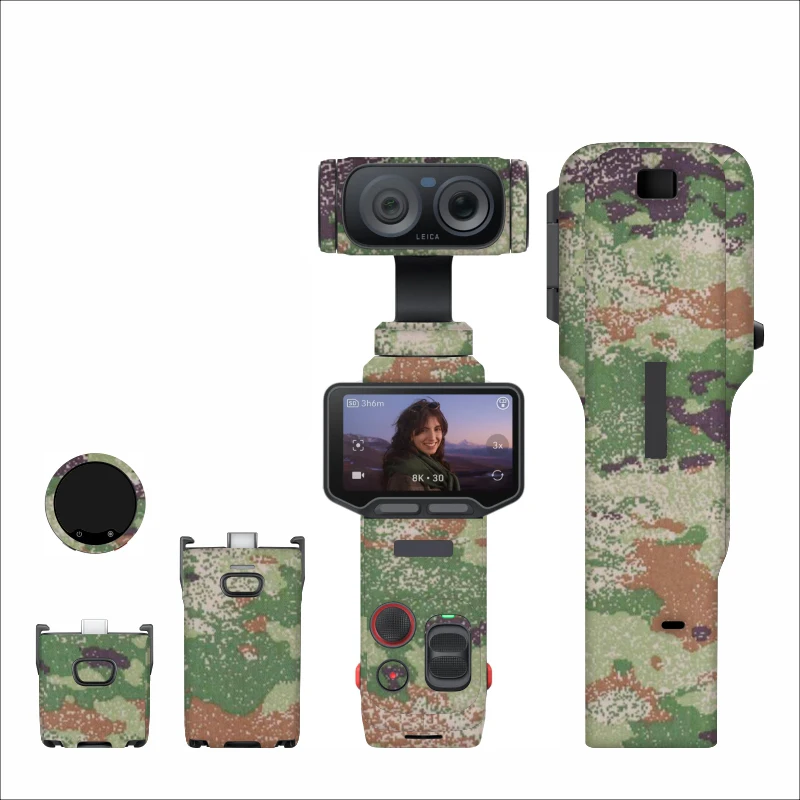 Sticker For Insta360 Luna ultra Waterproof Skins Camera Protection Scratch-Proof Cover PVC Colorful Sticker for Luna ultra