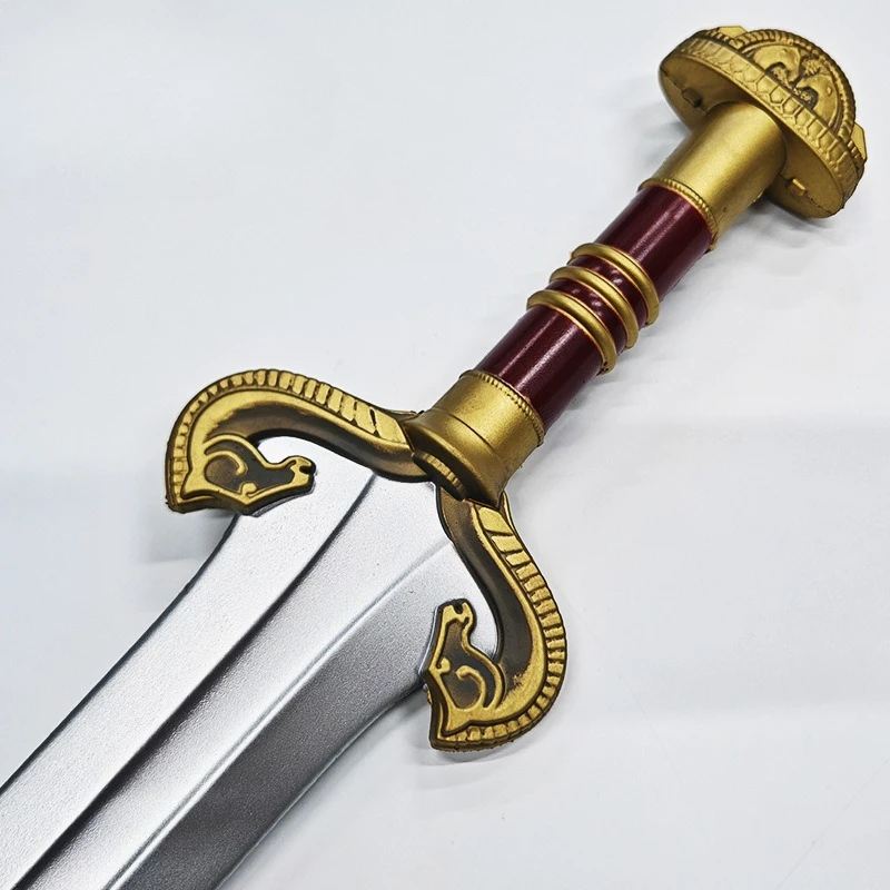 100 cm/33.37in Paardenhoofd Zwaard Katana PU Wapens Game Randapparatuur Model Cosplay Props Praktijk Party Ornamenten Speelgoed Vriendje gift