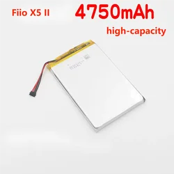 Replacement Battery for Fiio X5 II  FiiO x5 Second Generation  Player rechargeable Battery 3.7V 4750mAh