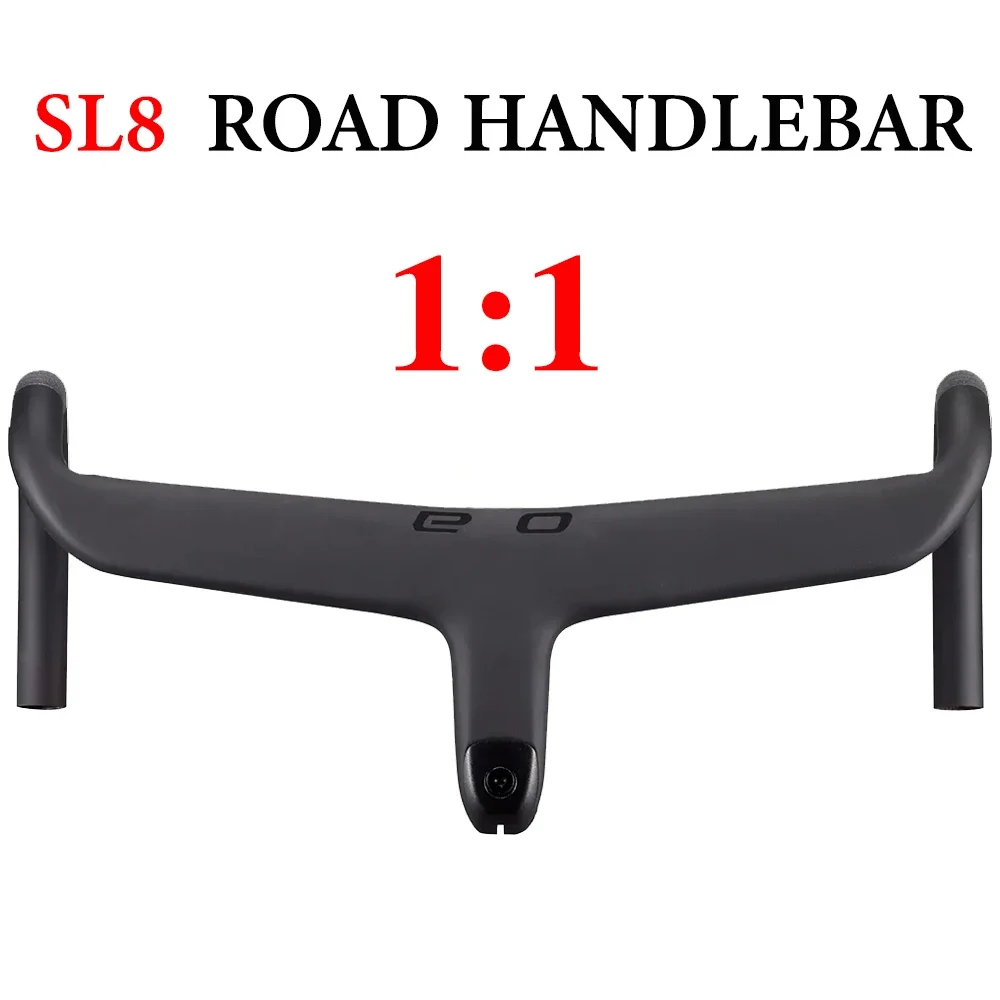 

SL8/SL7 Carbon Road Handlebar Roval Internal Cable Routing Road Bicycle Handlebar Carbon Integrated Cockpit Di2 Carbon Handlebar