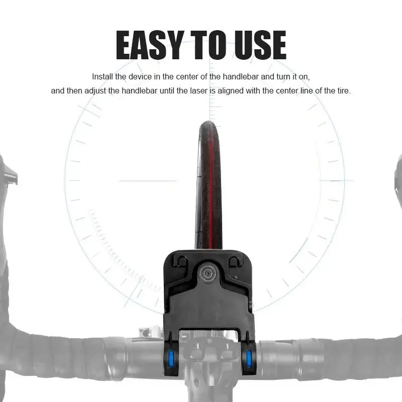 Bicycle Handlebar Laser Calibrator Seat Cushion Seat Center Adjuster Bicycle Calibrator