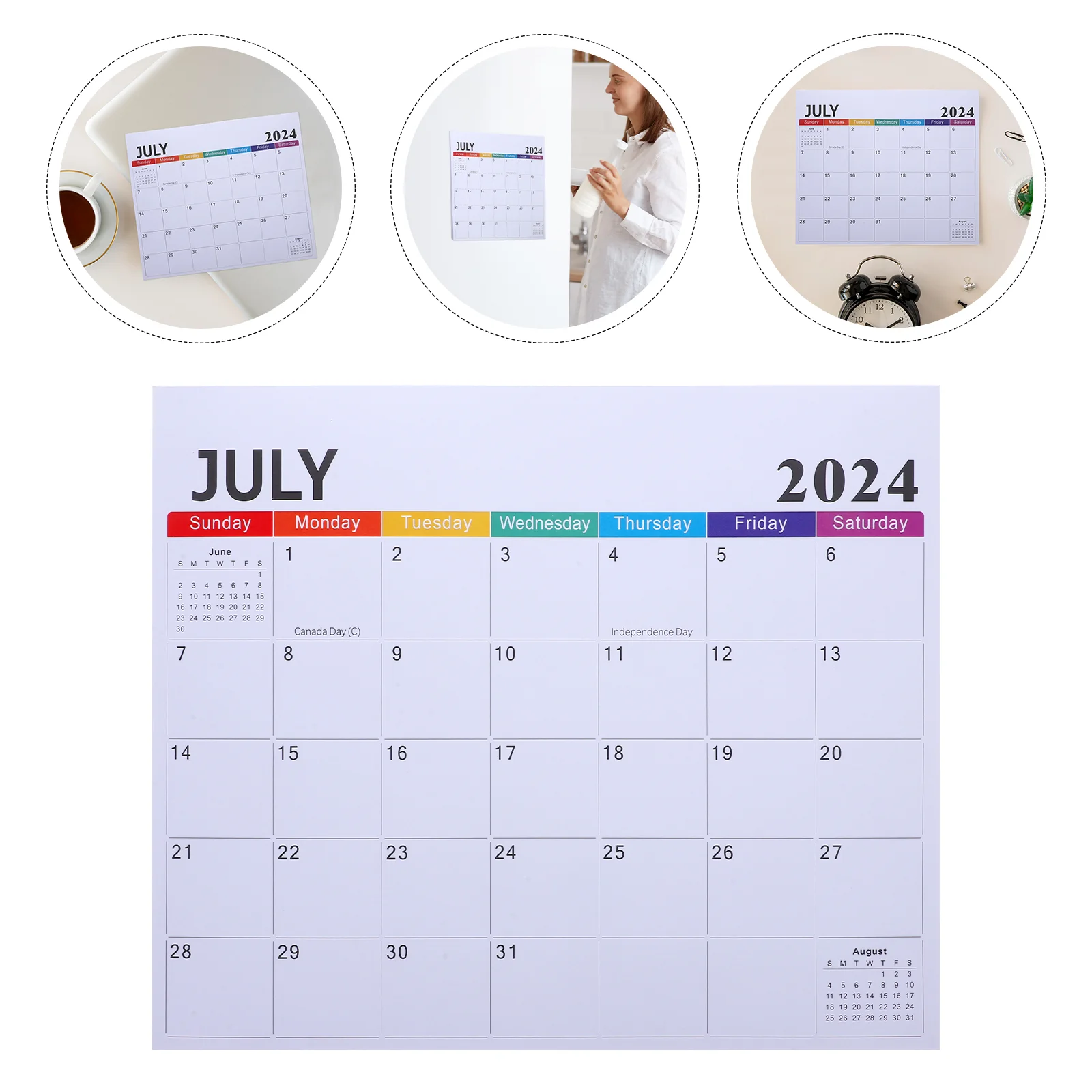 

Calendar Magnetic Clock Fridge Refrigerator Calendars Advent for Children Refrigerators Paper