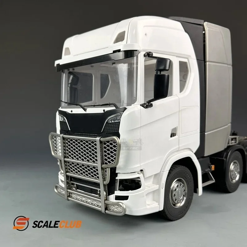 Scaleclub Model 1/14 Dla Scania 770S Upgrade Metal Guard Bar Animal Fence Bullpen Dla Tamiya Lesu Rc Truck Trailer Wywrotka