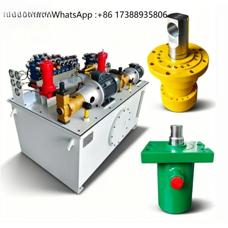 Complete Control System High Pressure Piston Pump Hydraulic Power Unit for Power Project Custom Non-Standard Hydraulic Cylinder
