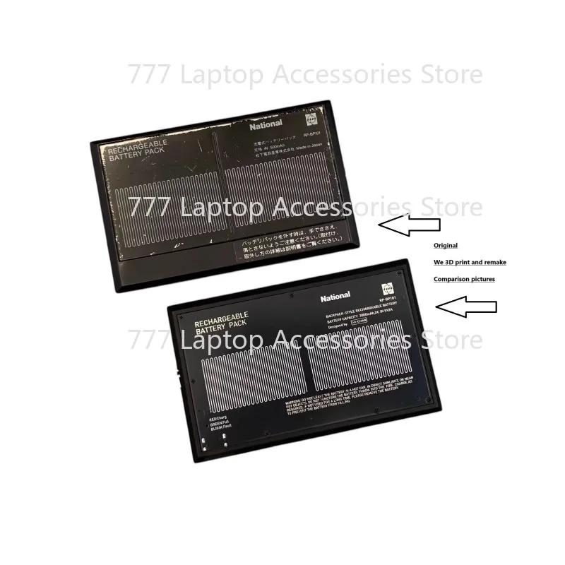 Rechargeable Battery PACK Attachment For Panasonic National RQ-JA100 RP-BP101