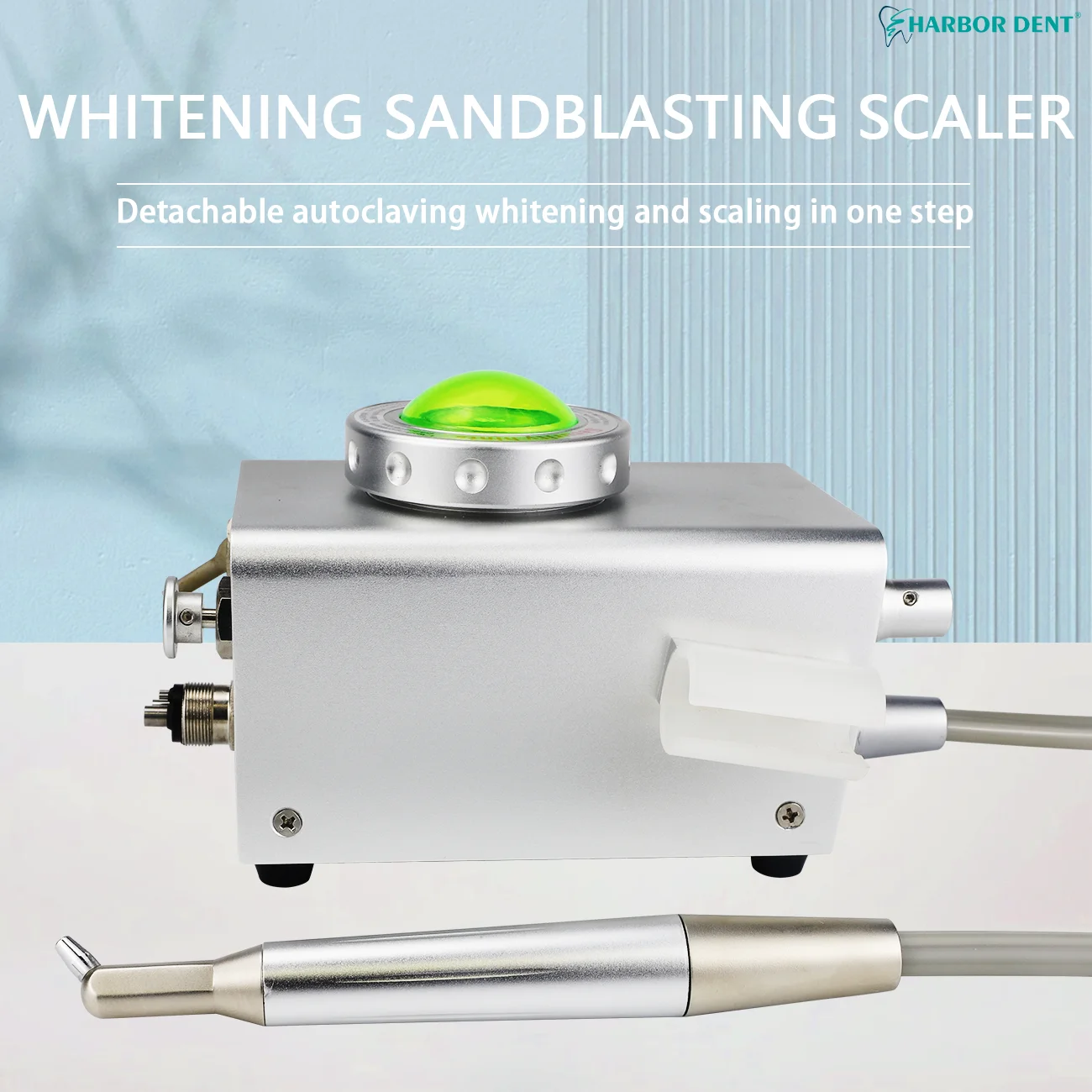 Dental Whitening Sandblasting Scaler Teeteh Cleaning Air Polishing Sandblasting Machine Air Water Prophy Dentist Tool