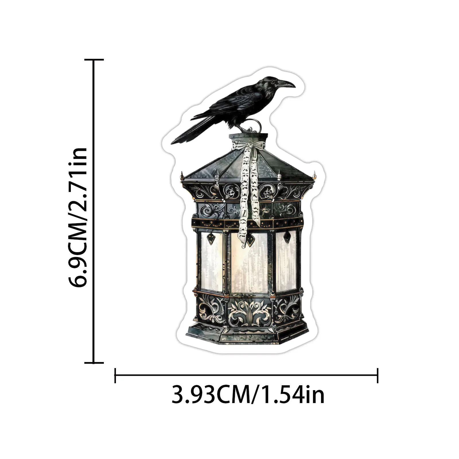 Pegatinas de estilo gótico de suspense rojo y negro Retro, calcomanías de grafiti impermeables, monopatín para motocicleta, taza de agua, bicicleta, 10/50 Uds.