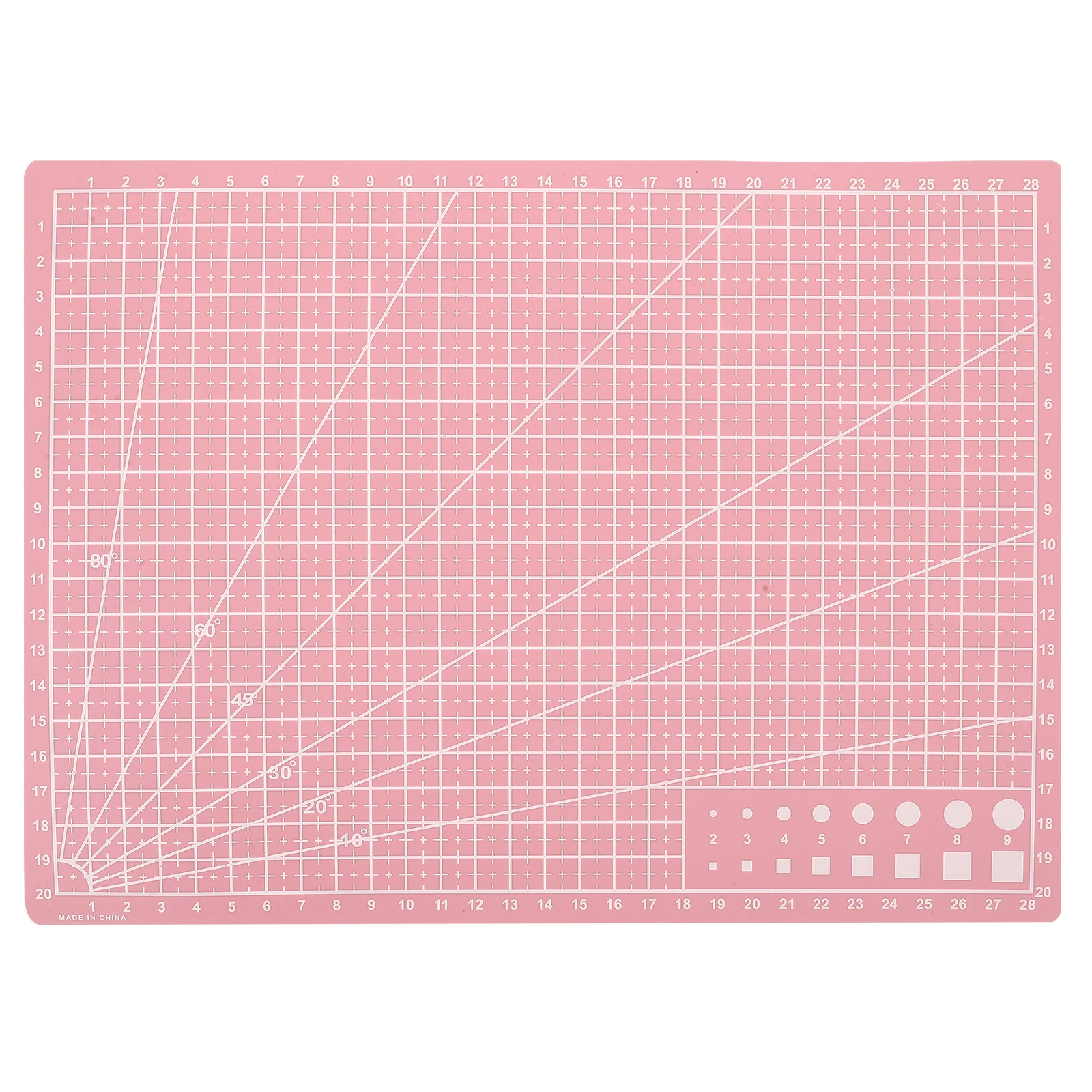 Cutting Mat A4 Size Plastic Craft Cutting Pad Reusable Non-Slip Surface For Diy Paper Scrapbooking Sewing Projects Handcrafts
