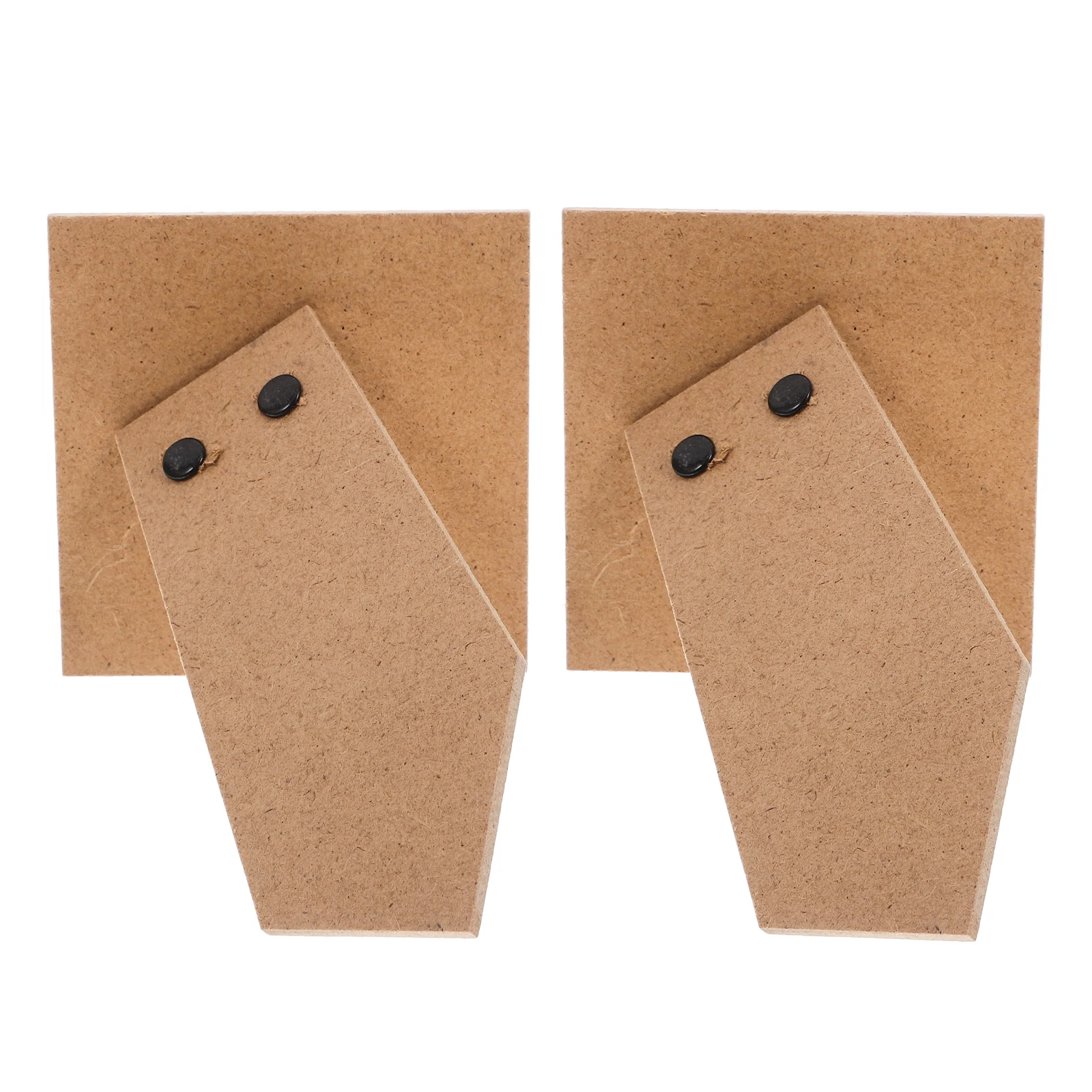 

2pcs Easel Back Panel for Picture Frame 409 Inch Selfadhesive Backing Board Heavy Duty Wood Frames Foldable Design Stable
