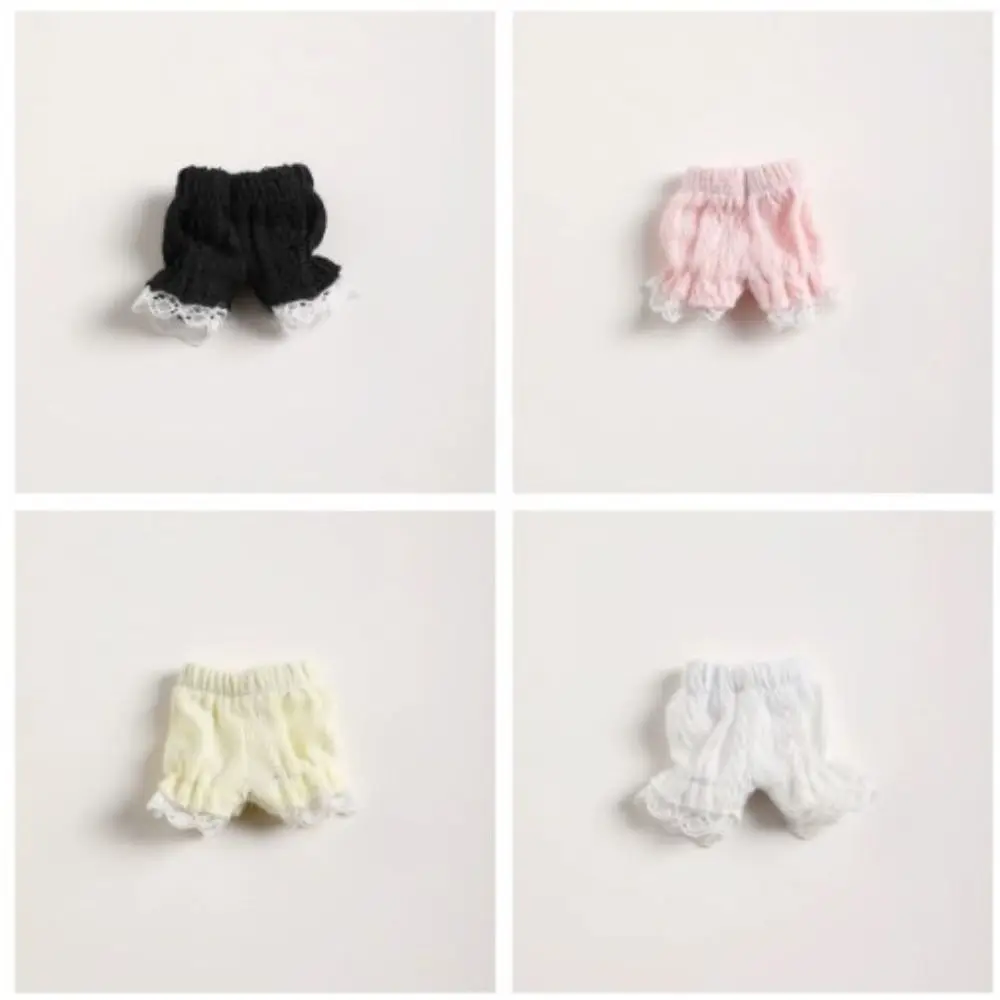 Fashion Dolls Cotton Shorts 5 Colors Casual Wears Lantern Pants DIY Handmake for 1/11 OB11 Dolls for 1/12 BJD Dolls