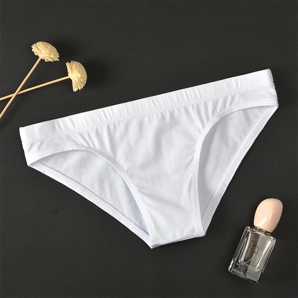 Men's Cotton Briefs Sexy Low Rise Panties Knickers Bikini Underwear For Hot Man Underpants Briefs Ropa Interior Hombre Knickers