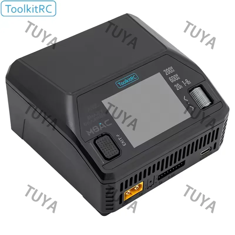 

Умное зарядное устройство-разрядник M8AC для LiPo аккумуляторов, AC 200W, DC 600W, 20A, для LiHV/LiPo аккумуляторов 1-8S, PD 65W