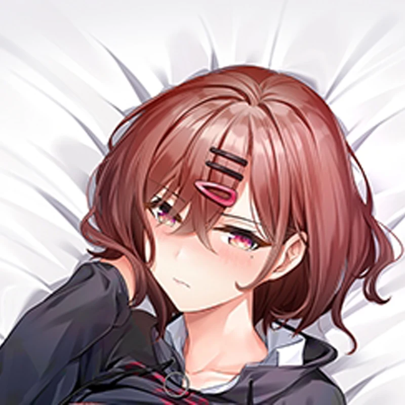 Dakimakura Anime Pillow Cover Madoka Higuchi Double Sided HD Print 2WAY Life Size Anime Body Pillowcase Gifts