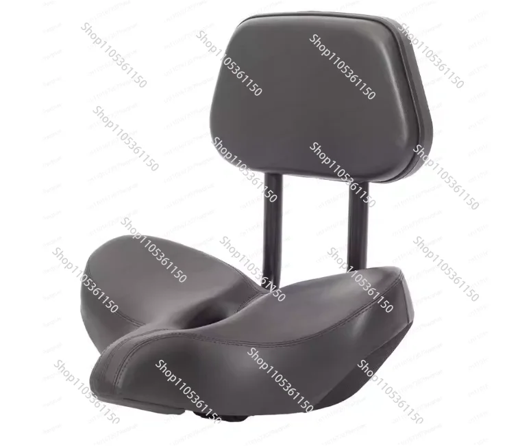 Electric Scooter Seat with Backrest Tricycle Hollow Ultra-wide Cushion Saddle Bicycle Comfortable Soft Leather Waterproof Saddle