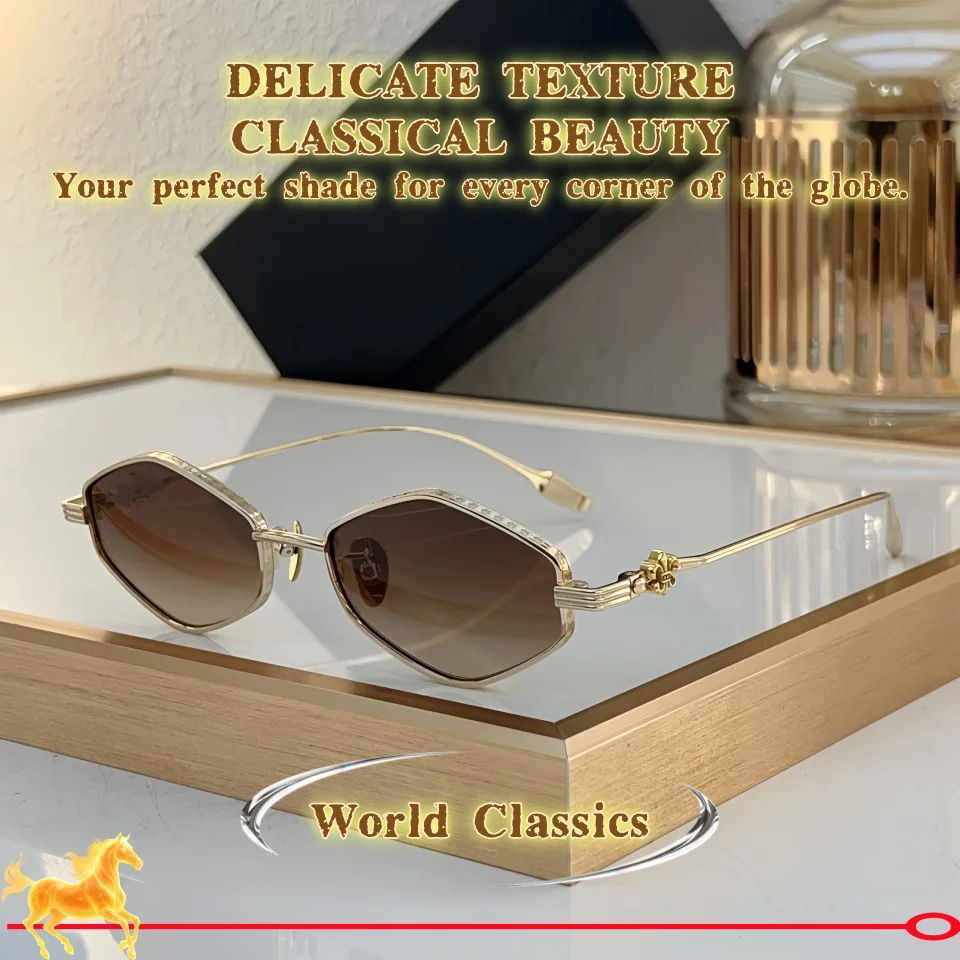 

Модные ретро-классические солнцезащитные очки с титановой оправой для женщин и мужчин, люксовые, для активного отдыха, путешествий, вождения, рыбалки, с защитой UV400