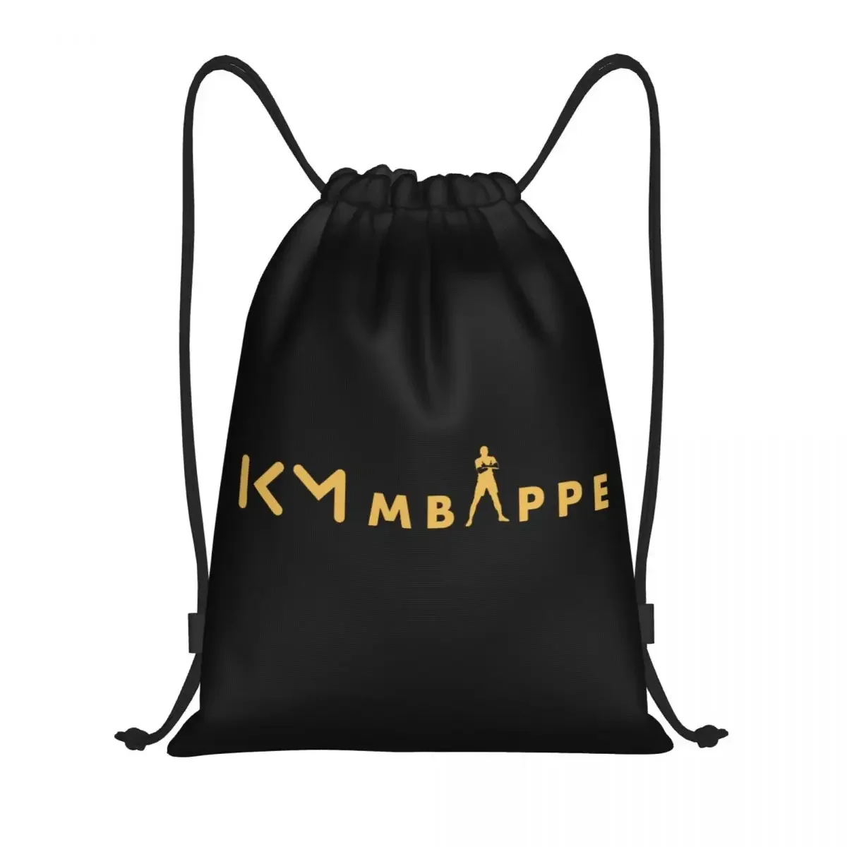 Пользовательские KM Soccer Mbappes Сумка на шнурке для покупок Рюкзаки для йоги Мужчины Женщины Футбол Спорт Тренажерный зал Sackpack
