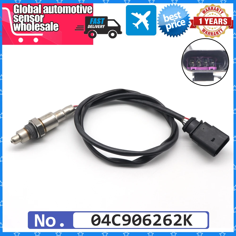 

NEW Air Fuel Ratio Lambda O2 Oxygen Sensor 04C906262K For Volkswagen Polo Bora Beetle Fusca Bjalla For Skoda Fabia 1.0 2.0 11-19