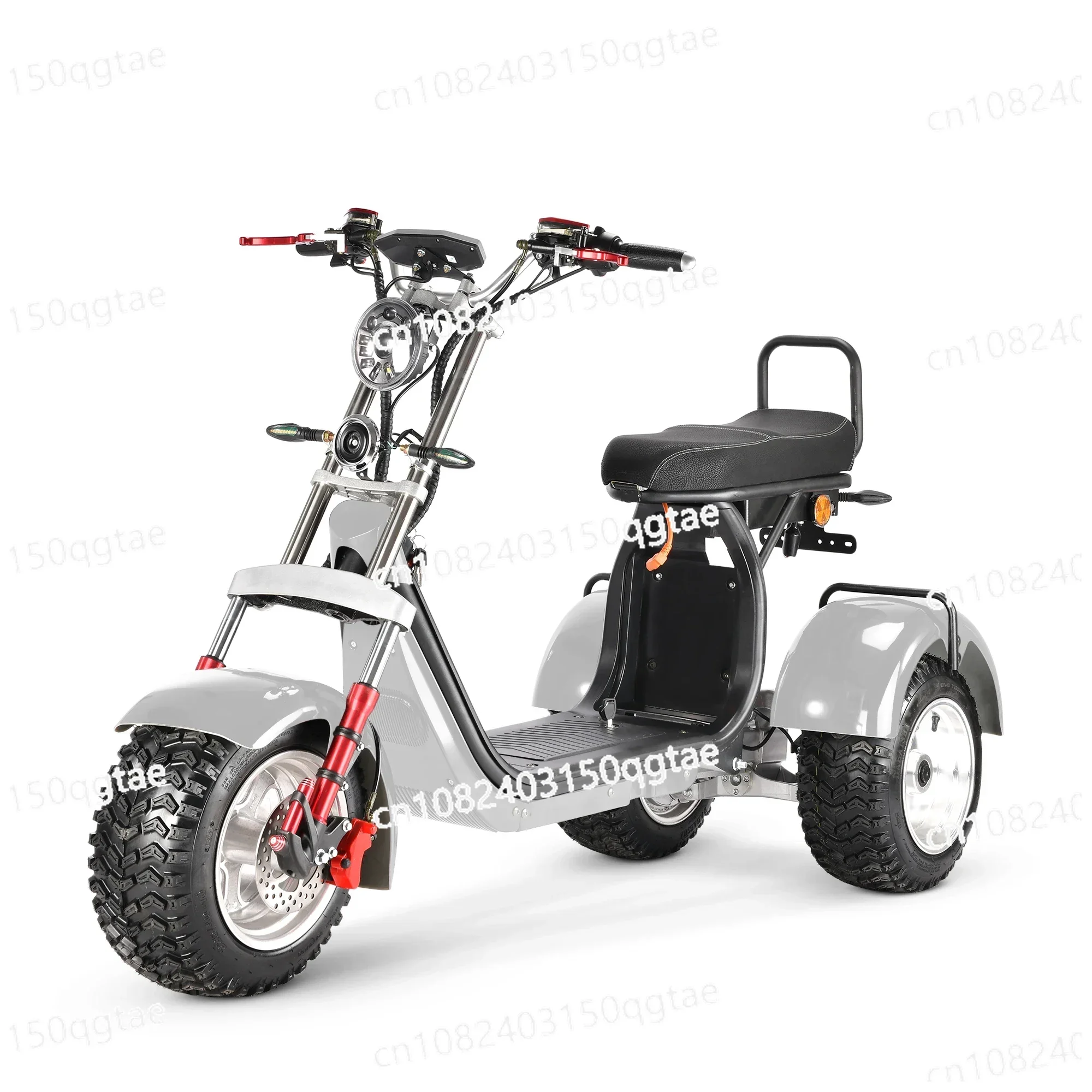 Off Road Model CP-7 Flexible 4000W 60v Dual Motor Powerful Three Wheel Electric Scooter Electric Tricycle Citycoco