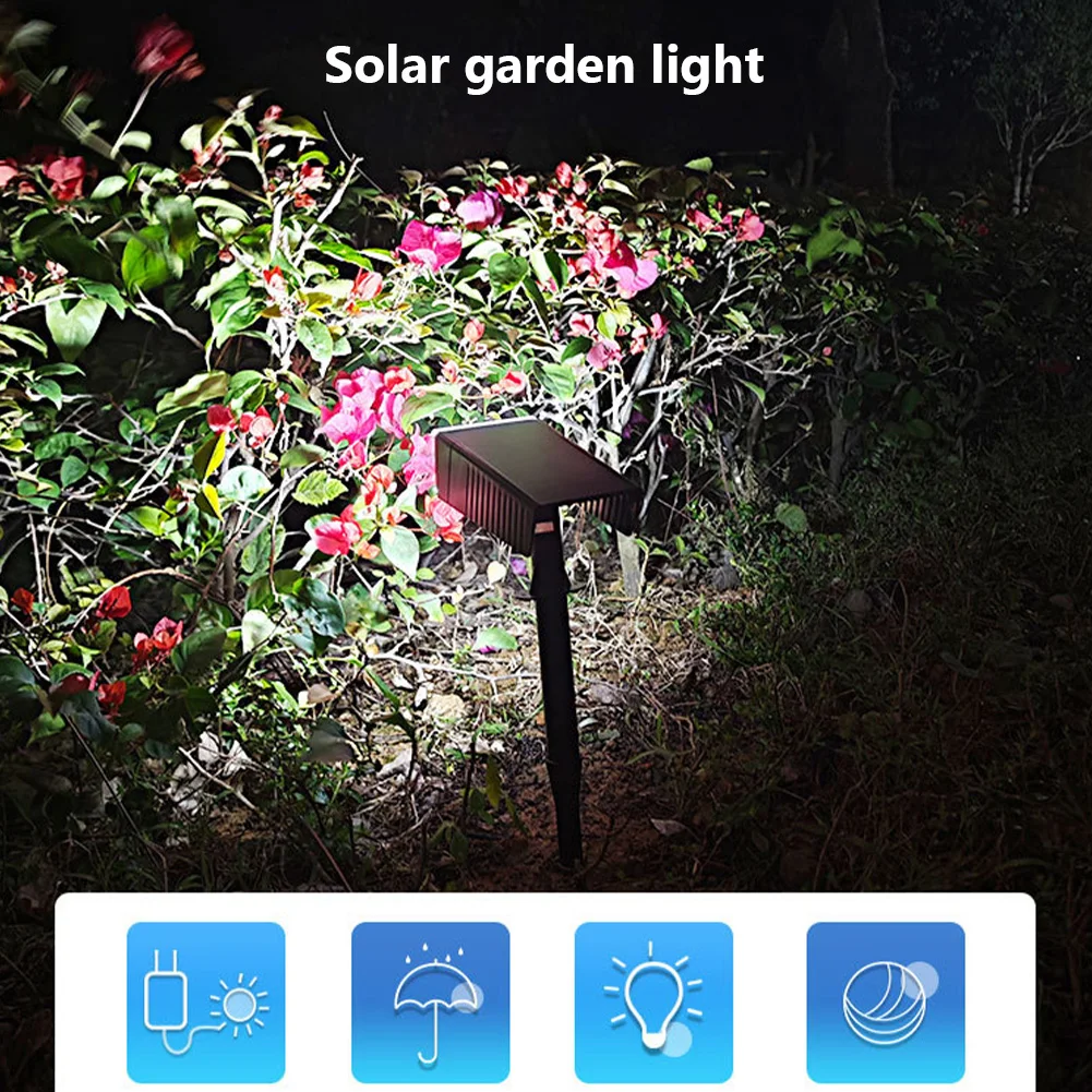 72 LED Solar Outdoor Lights Solar Lights Outdoor IP65 Waterproof 300LM Solar Flood Lights For Garden Yard Pathway