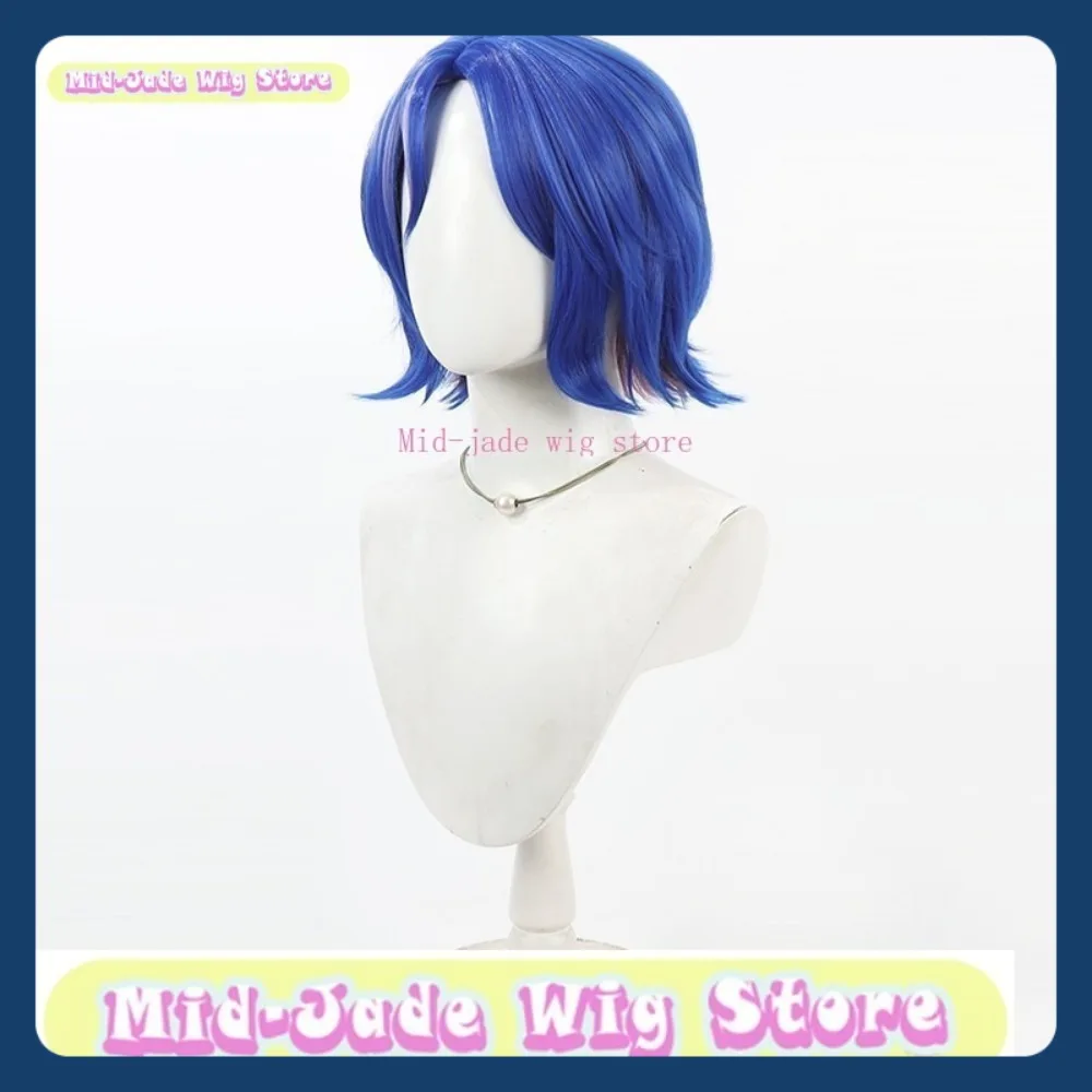 Perruque synthétique mi-jade, magasin Reconguista In G Bellri Zenam, perruque de Cosplay, jeu d'anime, jeu de rôle, fête d'halloween