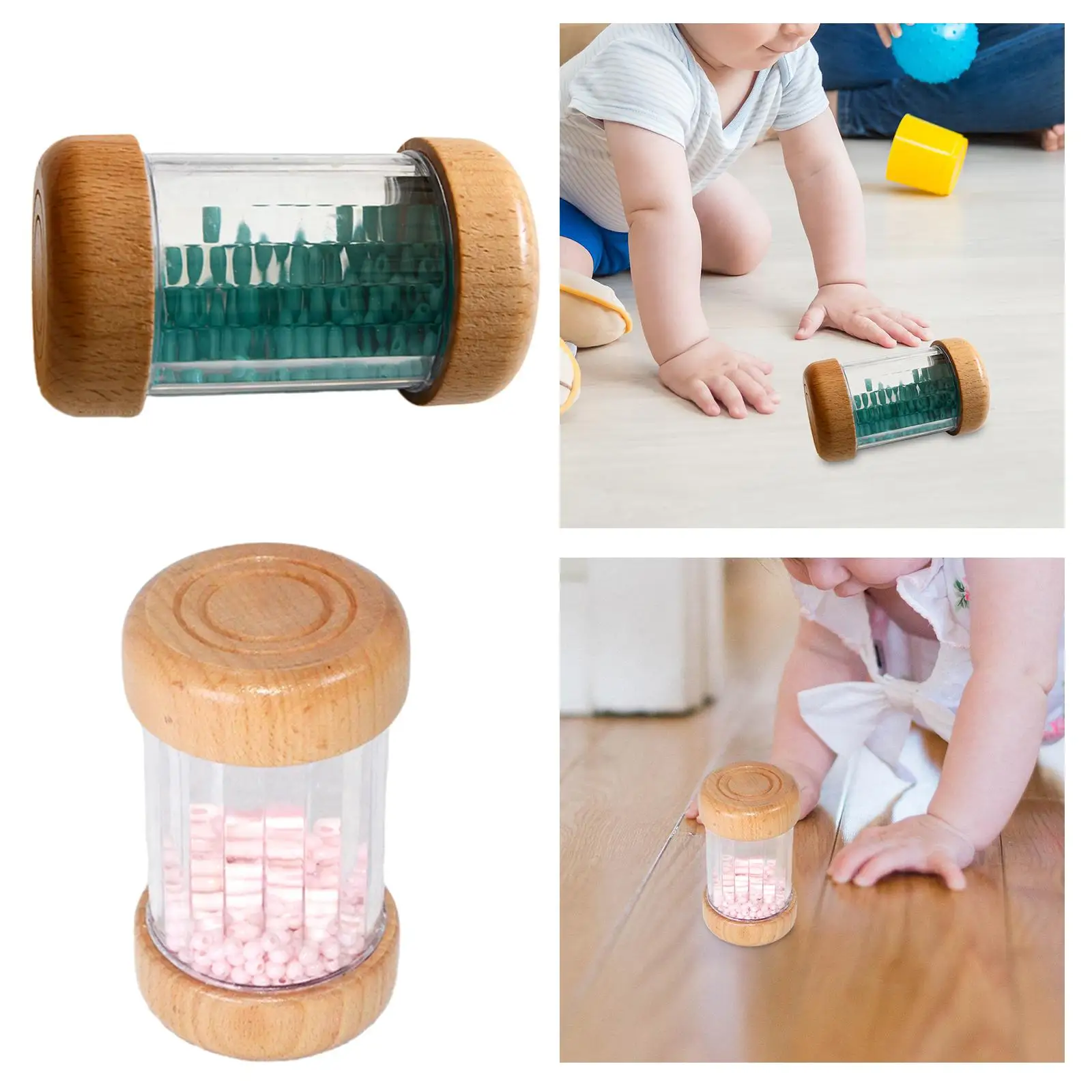 Rainmaker ของเล่น Raindrop Sound Shakers พัฒนาการเครื่องดนตรี MINI Rainstick Sensory ของเล่นดนตรีสําหรับเด็กก่อนวัยเรียน