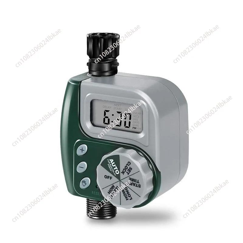 

English rotary dial automatic watering timer - garden sprinkler, flower watering, irrigation controller, drip irrigation tool