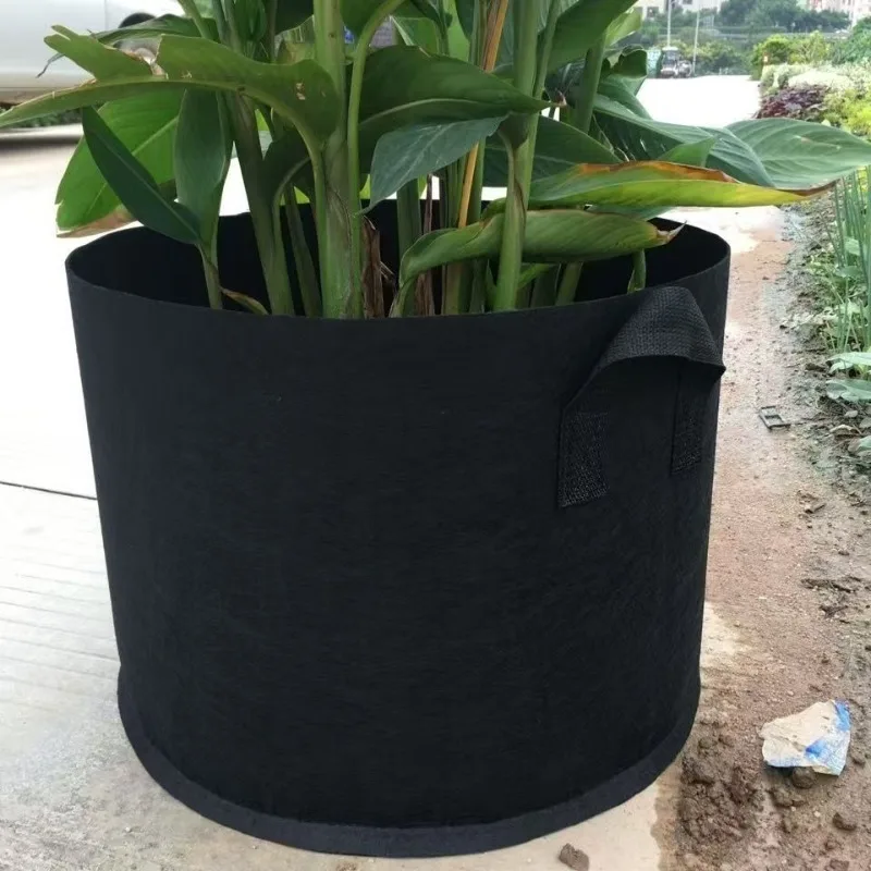 Thickened Non-Woven Grow Bags Aeration Fabric Pots with Handles Vegetable/Flower/Plant Grow Bags 1/2/3/5/7/10/12/25/30/34 Gallon