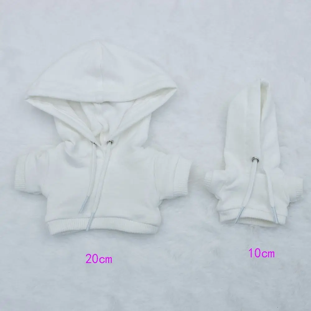 Poppen Hoodies Sweatshirt Outfits Kleding Voor 10Cm/15Cm/20Cm/20Cm Katoen Poppen Voor 1/12 Bjd Poppen Voor 1/11 1/12 Ob11 Poppen Accessoires
