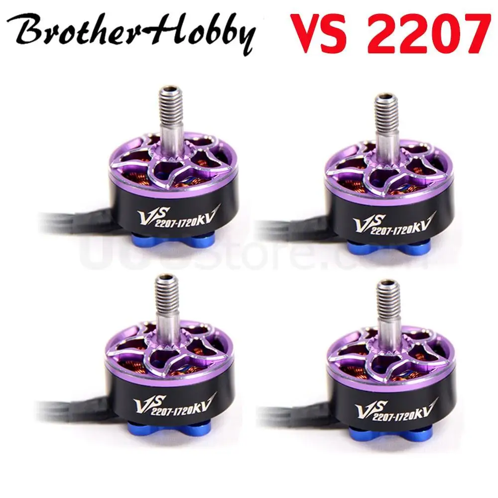 

BrotherHobby VS 2207 2700KV / 2400KV / 2700KV 4-6S Brushless Motor for FPV Racing Freestyle Drone and FPV MultiRotor&Quandcptor